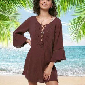 O'Neill Salt Water Solids Long Sleeve Dress